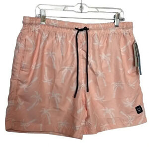 NWT Men's Spicy Tuna Swim Trunks/Shorts‎ Palm Tree Print Size XL